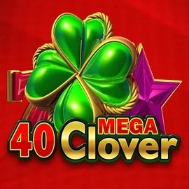 Slots logo of 40 Mega Clover from Amusnet Interactive at Spinjo Casino