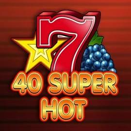 Official Slots logo: 40 Super Hot by Amusnet Interactive at Spinjo Casino