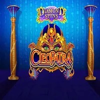 Official Slots logo: Diamond Spins Cleopatra by IGT at Spinjo Casino