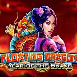 Slots logo of Floating Dragon Year of the Snake from Pragmatic Play at Spinjo Casino